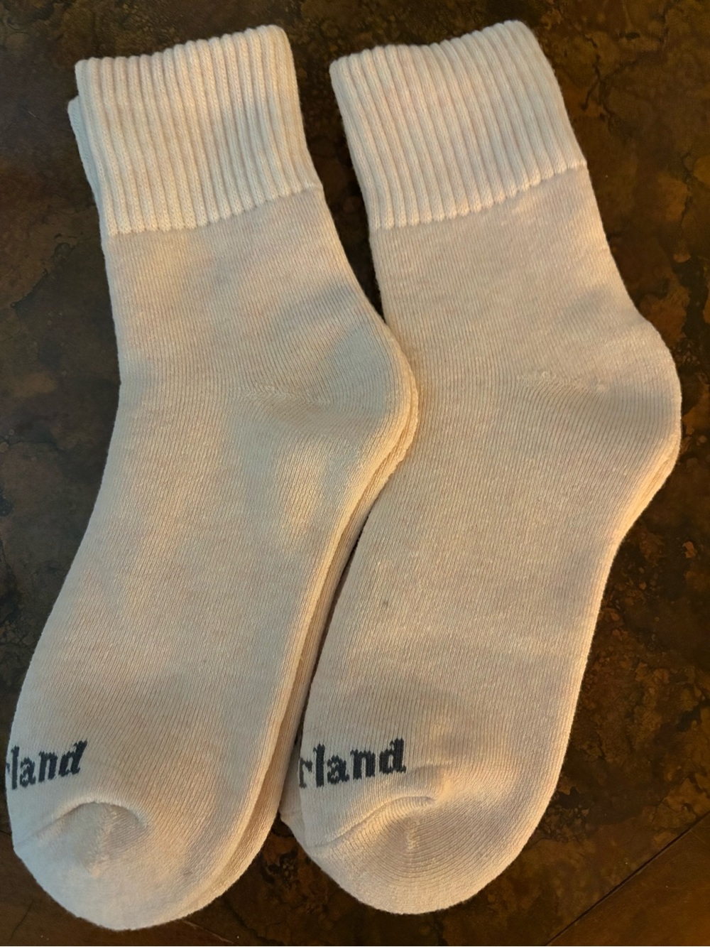 NWOT  cream crew  Socks – Branded Comfort